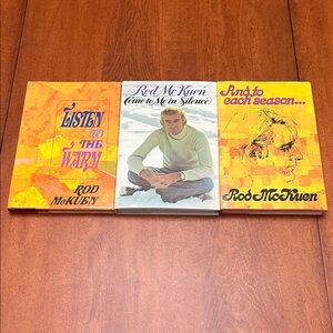 Bundle of Rod McKuen books.